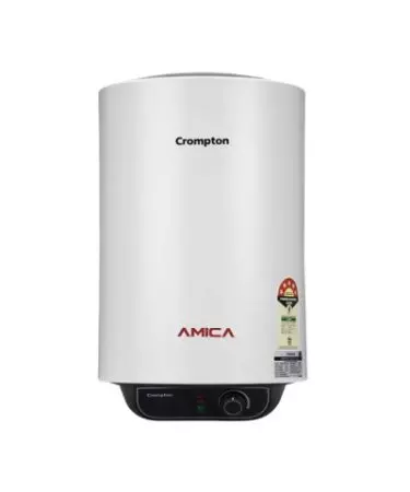 Crompton Amica 15-L 5 Star Rated Storage ( White )