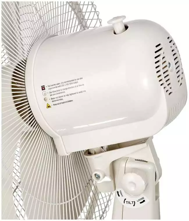 Havells Swing 400mm Pedestal Fan (White)
