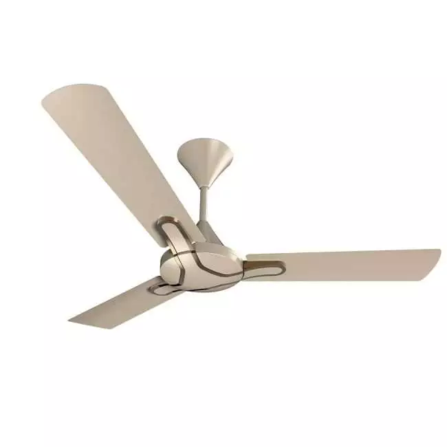 Crompton Gianna 1200mm 3 Blade Ceiling Fan, 48 inch (Tapioca)