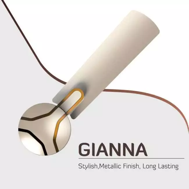 Crompton Gianna 1200mm 3 Blade Ceiling Fan, 48 inch (Tapioca)
