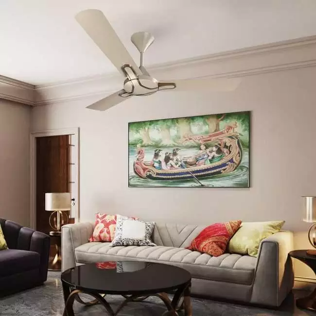 Crompton Gianna 1200mm 3 Blade Ceiling Fan, 48 inch (Tapioca)