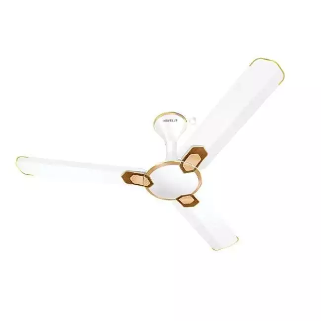 Havells Carnesia i 1200mm Ceiling Fan (Pearl White Gold)