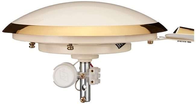 Crompton Aura 1200 mm (48 inch) High Speed Decorative Ceiling Fan (Ivory)