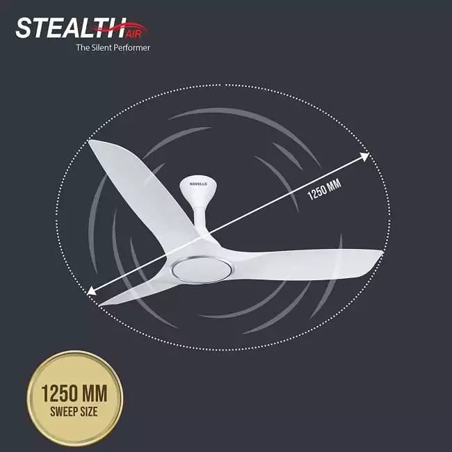 Havells Stealth Air Ceiling Fan (Pearl White)