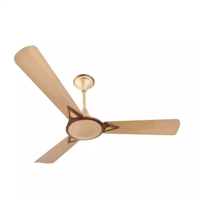 Crompton Avancer Prime 1200 mm (48 inch) Decorative Ceiling Fan with Anti Dust Technology (Coco Gold)
