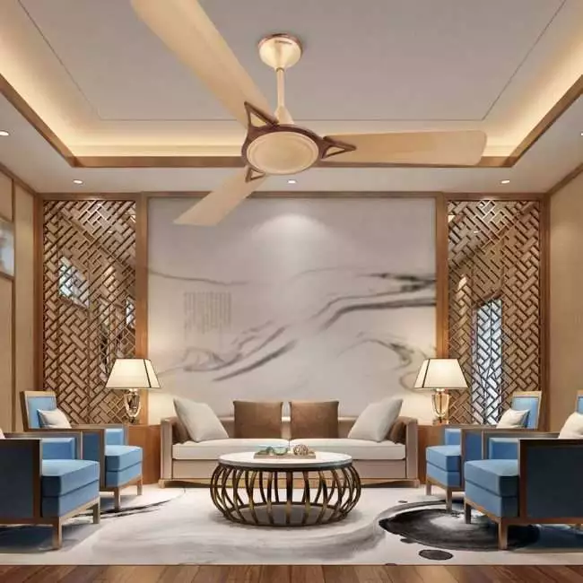 Crompton Avancer Prime 1200 mm (48 inch) Decorative Ceiling Fan with Anti Dust Technology (Coco Gold)