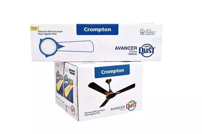 Crompton Avancer Prime 1200 mm (48 inch) Decorative Ceiling Fan with Anti Dust Technology (Coco Gold)