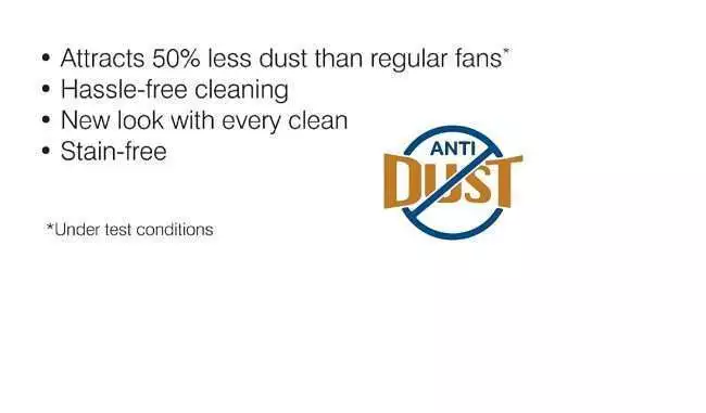 Crompton Avancer Prime 1200 mm (48 inch) Decorative Ceiling Fan with Anti Dust Technology (Coco Gold)