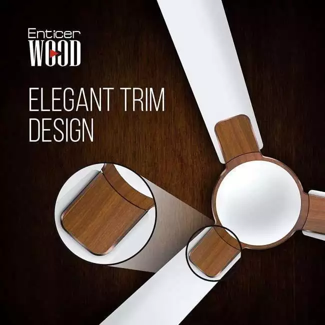 Havells Enticer Wood 1200mm Ceiling Fan (Rosewood)