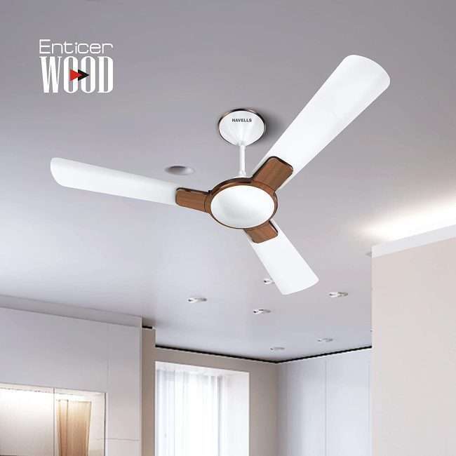 Havells Enticer Wood 1200mm Ceiling Fan (Rosewood)