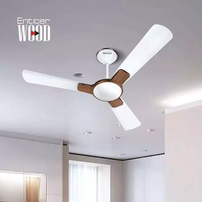 Havells Enticer Wood 1200mm Ceiling Fan (Rosewood)