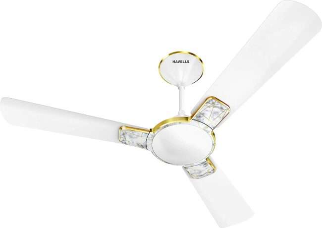 Havells Enticer Art 1200mm Ceiling Fan (Peral White)