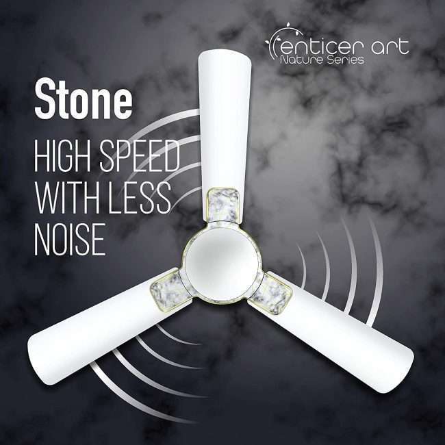 Havells Enticer Art 1200mm Ceiling Fan (Peral White)