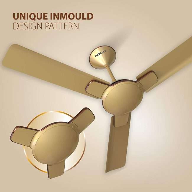 Havells Enticer 1200mm Ceiling Fan (Beige Copper)