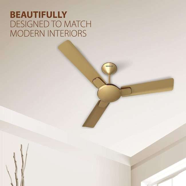 Havells Enticer 1200mm Ceiling Fan (Beige Copper)