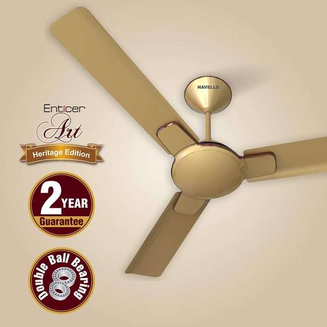 Havells Enticer 1200mm Ceiling Fan (Beige Copper)