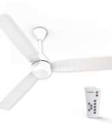 Crompton Energion Groove 1200Mm (48 Inch) BLDC Ceiling Fan High Speed 5S 28W Energy Efficient With Remote (White)