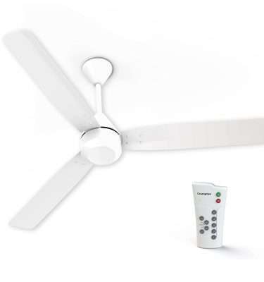 Crompton Energion Groove 1200Mm (48 Inch) BLDC Ceiling Fan High Speed 5S 28W Energy Efficient With Remote (White)