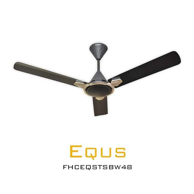 Havells Equs 1200mm Ceiling Fan (Smoke Brown)