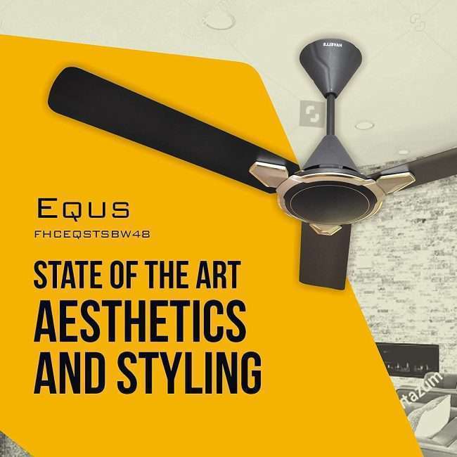 Havells Equs 1200mm Ceiling Fan (Smoke Brown)
