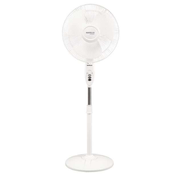 Havells Sprint-16 HS 400mm Pedestal Fan (White)