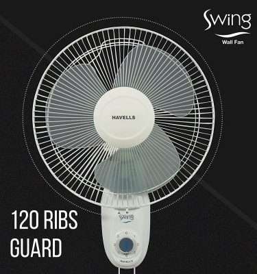 HAVELLS SWING WALL FAN 400MM (OFF WHITE)