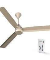 Crompton Energion Groove 1200mm (48 inch) Ceiling Fan (Satin Sand), Pack of 1