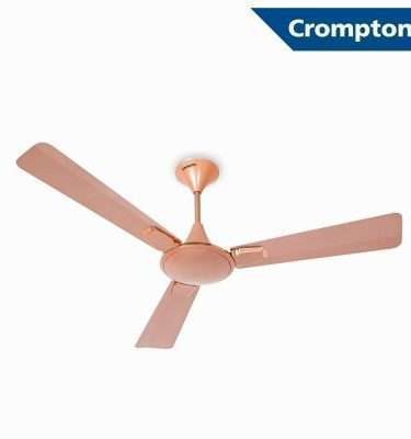 Crompton New Aura2 Prime 1200 mm (48 inch) High Speed Anti Dust Ceiling Fan with Duratech Technology (Rose Gold)