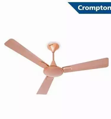 Crompton New Aura2 Prime 1200 mm (48 inch) High Speed Anti Dust Ceiling Fan with Duratech Technology (Rose Gold)