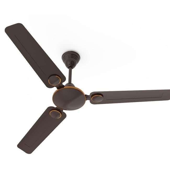 Crompton Montania 1200mm (48 inch) Ceiling Fan (Smoked Brown)