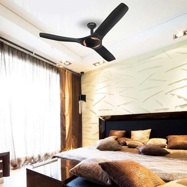 Havells Stealth Cruise 1320mm Ceiling Fan ( Metallic Black)