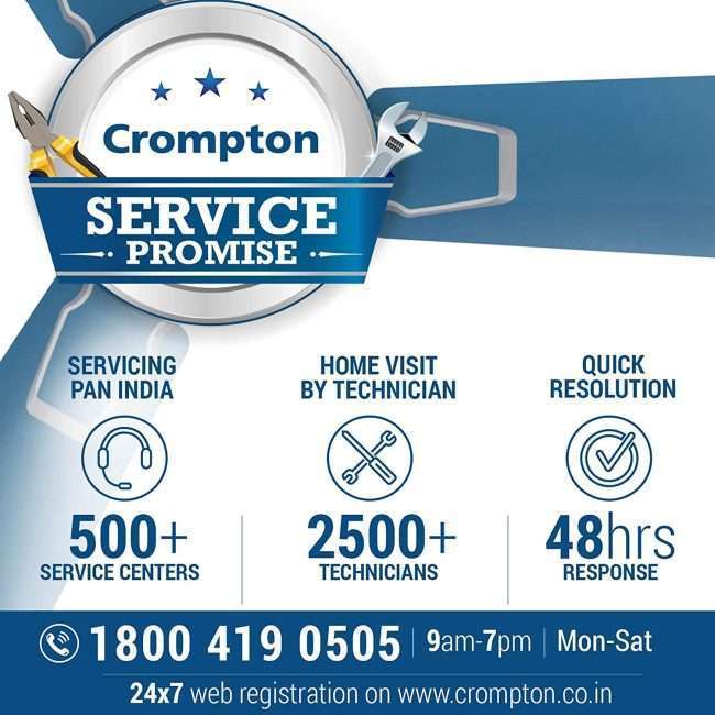 Crompton Energion HS 1200 mm BLDC Ceiling Fan with Remote Energy Efficient 5 Star Rated High Speed (Opal White)