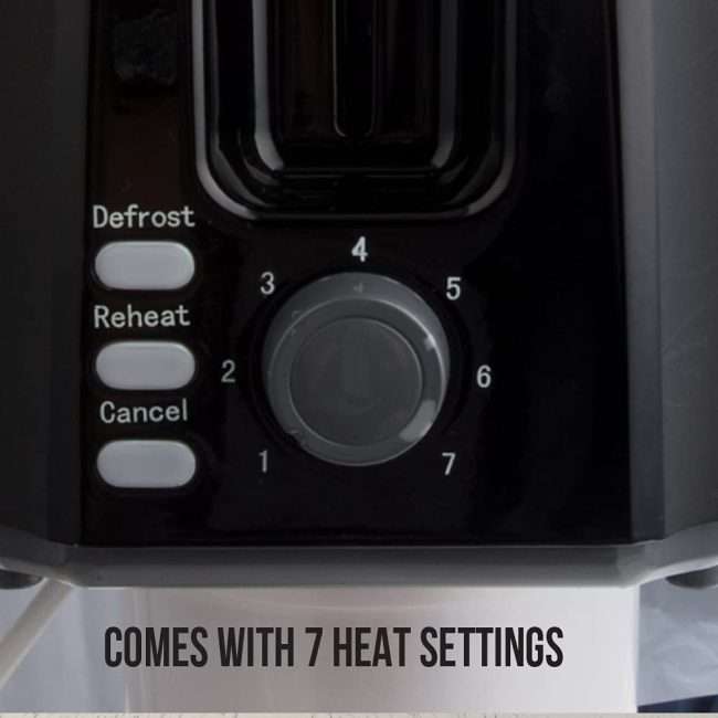 Havells Crisp Plus 750-Watt Pop-up Toaster (Black)