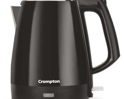 Crompton Activ Hot 1.5 Litres Cool Touch Electric Kettle (Black)