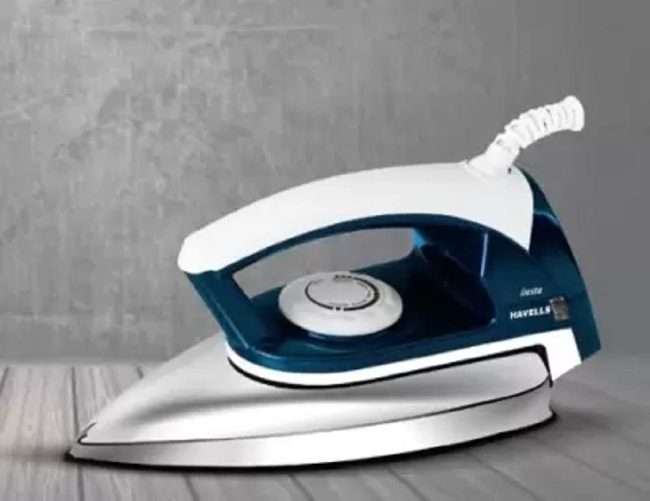 Havells Insta 600 W Dry Iron (Blue)