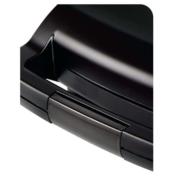 Havells Big Fill 2 Slice 750 watt Sandwich Maker with LED Indicator, Non Stick Coated Plate (Black), (Model: GHCSTCWK075)