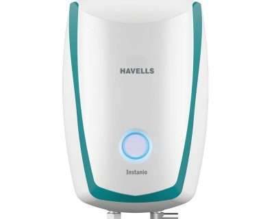Havells Instanio 3-Litre Instant Geyser (White/Blue), Wall Mount