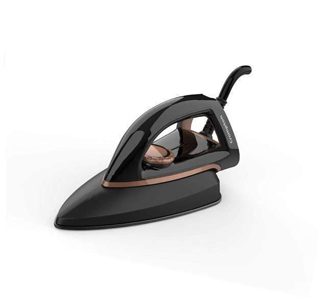 Crompton InstaGlide 1000-Watts Dry Iron with American Heritage Coating (Black)