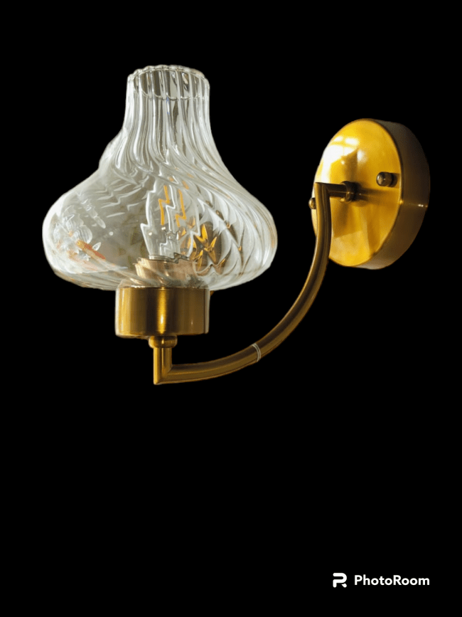 Tracklite Surface Mounted Classic Scone Antique Wall Lamp, Decorative Light for Living Room, Bedroom and All Home Decor Needs Shades Traditional Heritage ( with 1 Bulb Free )