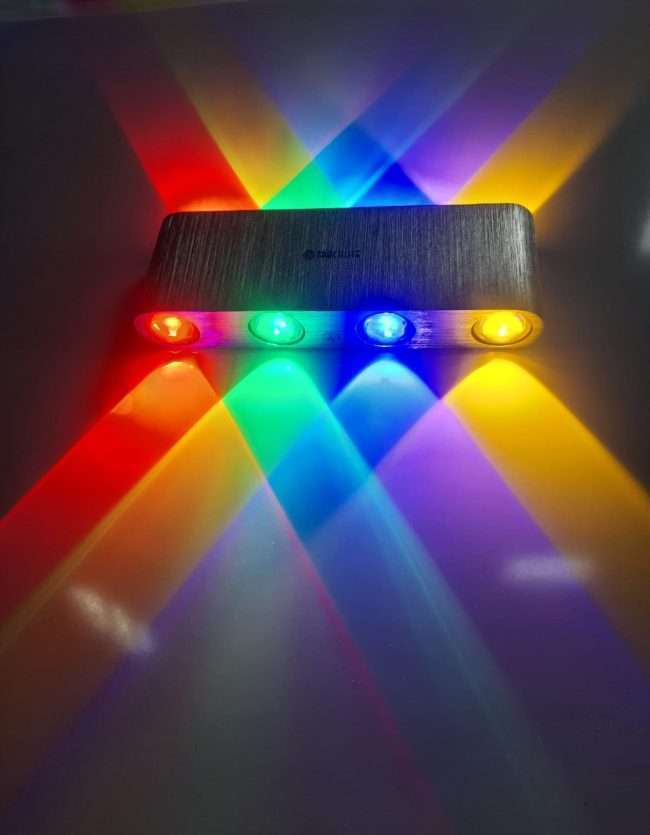 TRACKLITE Rectangular Lamp, Wall Lamp Waterproof 8W  High‑Brightness for Galleries for Bars for Homes