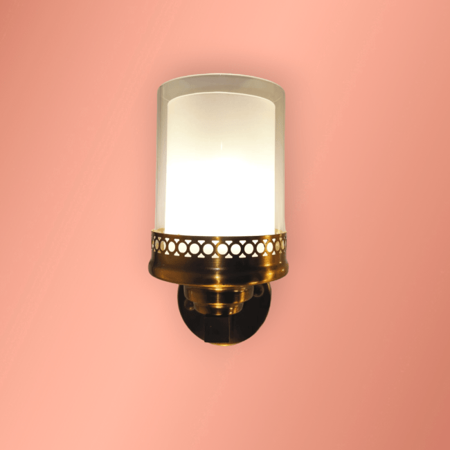TRACKLITE WALL LIGHT  Colfax Designer Trim Double Glass Wall Light  ( WITH  1 BULB FREE FREE )