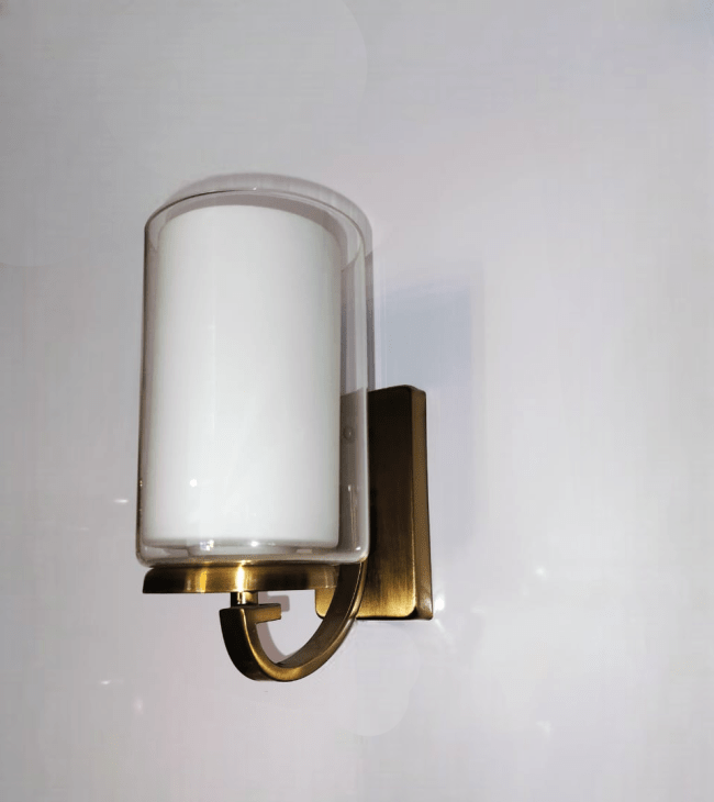 TRACKLITE  Gold Metal Wall Light by Jainsons Lights - WALL LIGHT ( WITH 1 BULB FREE FREE )