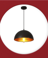 TRACKLITE  Metal Bowl Pendant Lighting Small Hanging Swag Lamp Modern Metal Lampshade Pendant Light Creative Simple Ceiling Chandelier for Living Room Clothing Store Cafe E27/E26 Screw ( WITH 1 BULB FREE FREE FREE )