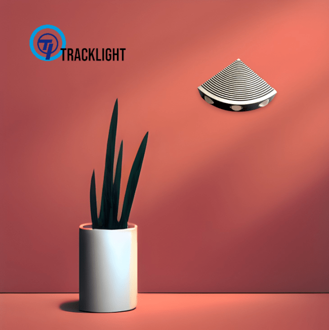 Tracklite 5W LED Triangle Shape Multicolour  Wall Lamp