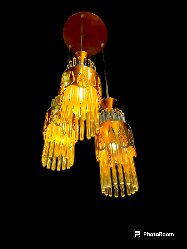 TRACKLITE  Enterprises Modern Design LED Pendant Light - ( 3 BULB FREE FREE )