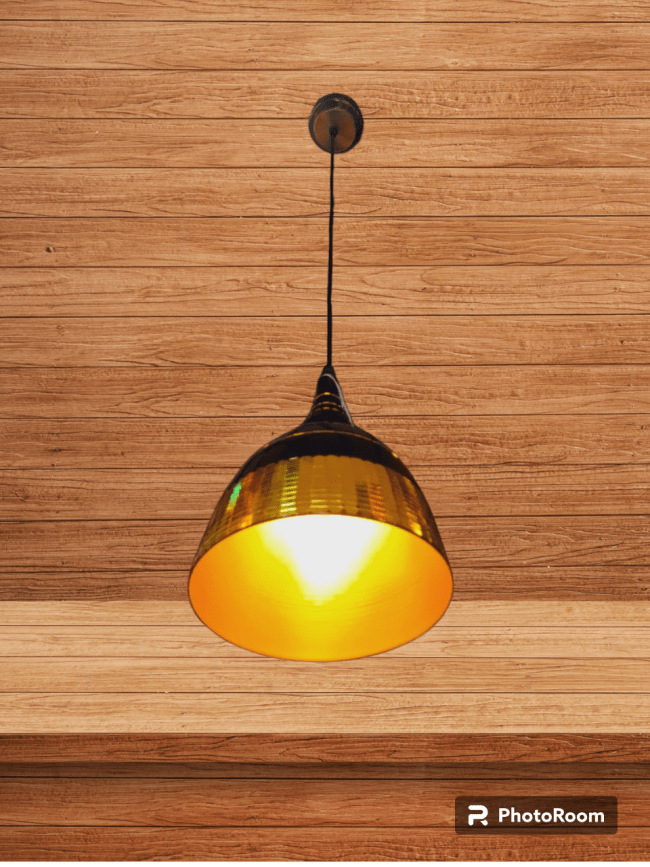 Tracklite Hanging Pendant Light With Creative Pot Lid Shape Iron Chandelier