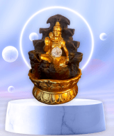 TRACKLITE Cottage Handicraft Shivji/Mahadev/Shiv Water Fountain Idol Statue Showpiece Home Decor Items ( 17- inch L __  11- inch W  )